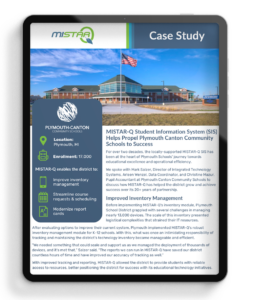 plymouth canton case study on tablet